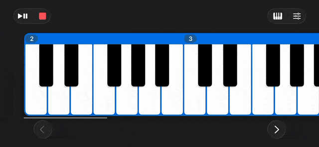 Scrolling navigation