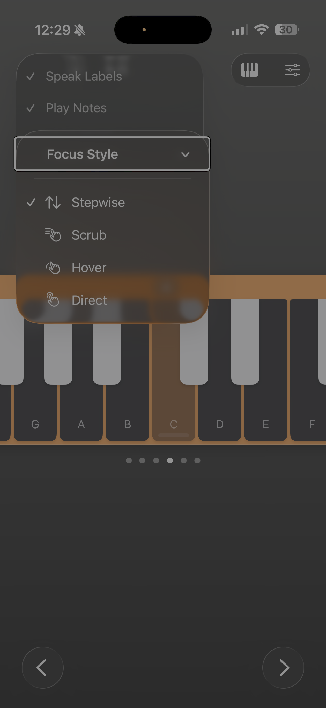 VoiceOver accessibility demonstration
