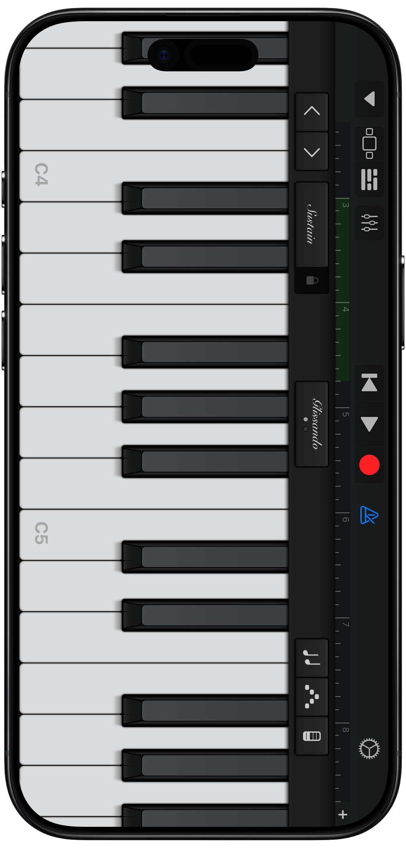 GarageBand portrait screenshot